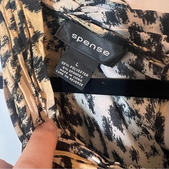 Leopard Trending Tank Top Vintage Spense Size Large Buttoned Neckline at back‌ - Picture 2 of 7